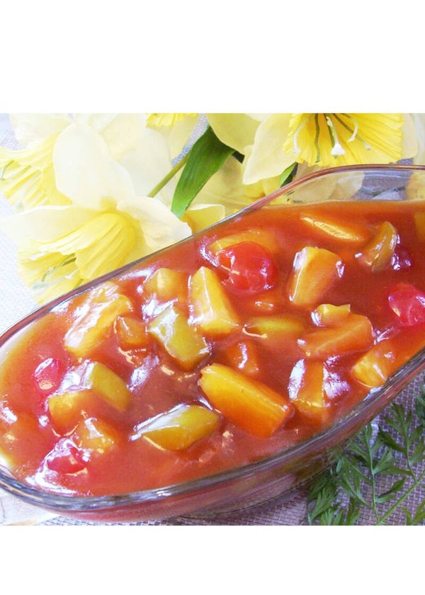 Extra zoetzure saus met ananas