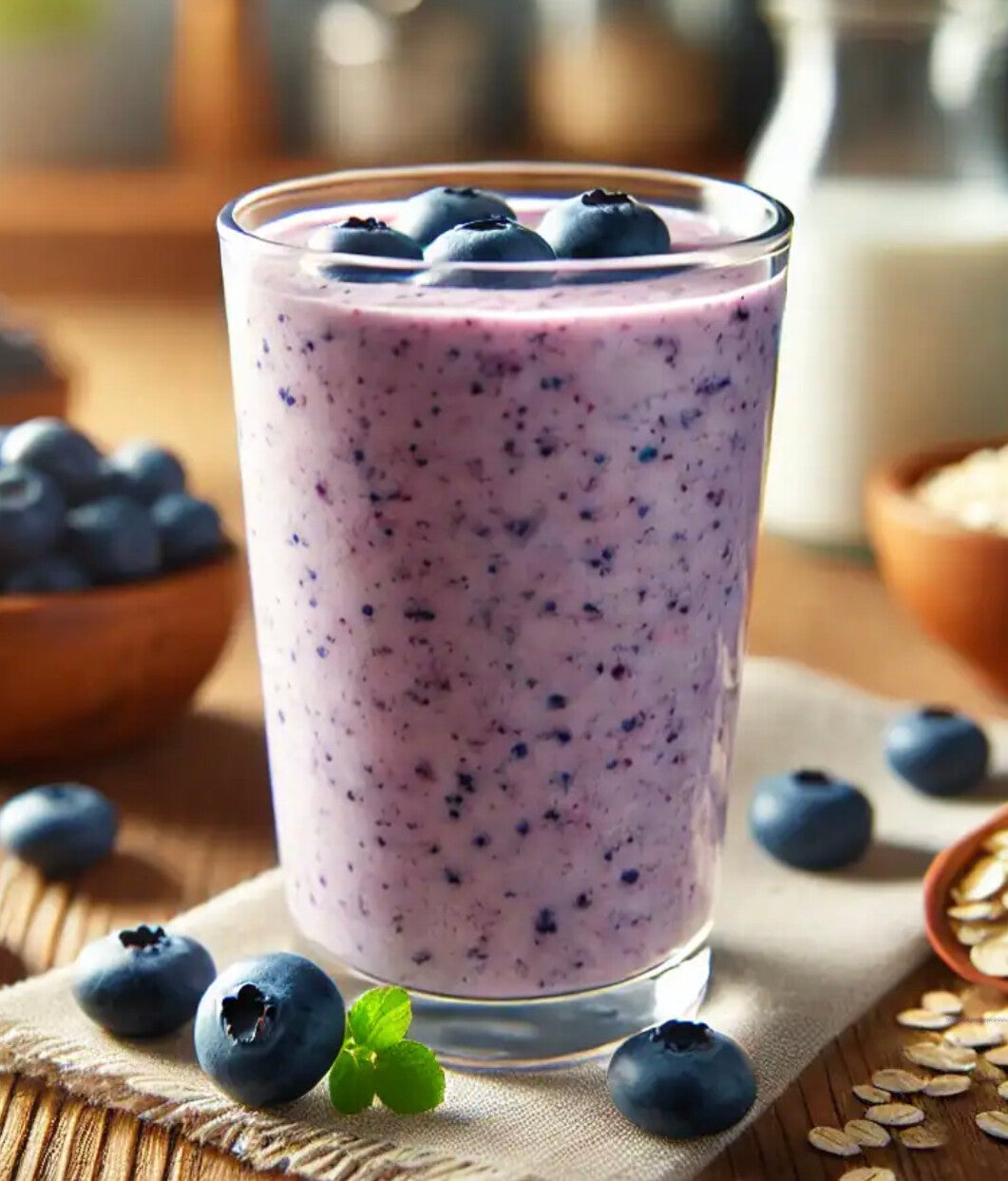 Smoothie blauwe bes