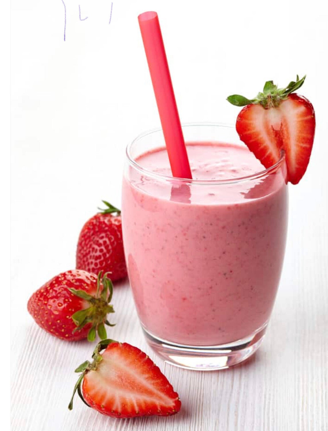 Smoothie aardbeien