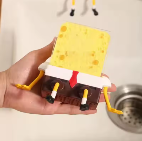 1 szt. Kreatywny ociekacz do naczyń"spongebob"