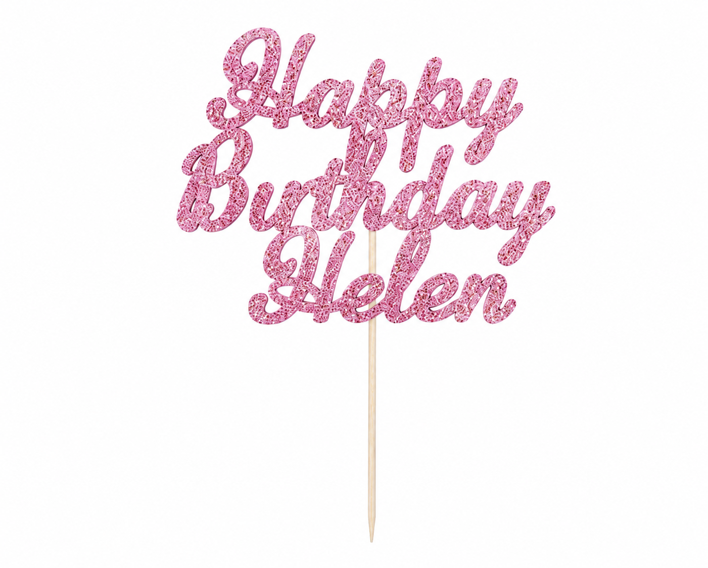 Birthday Name CakeTopper