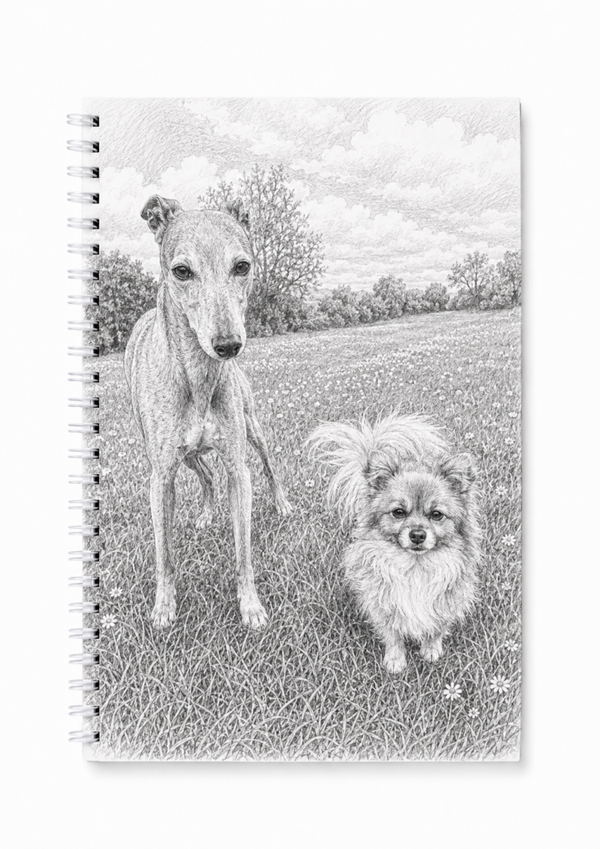 Custom Artwork Notebook
