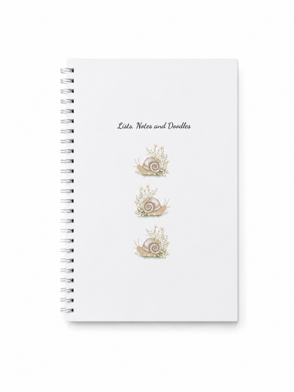 Snail notebook