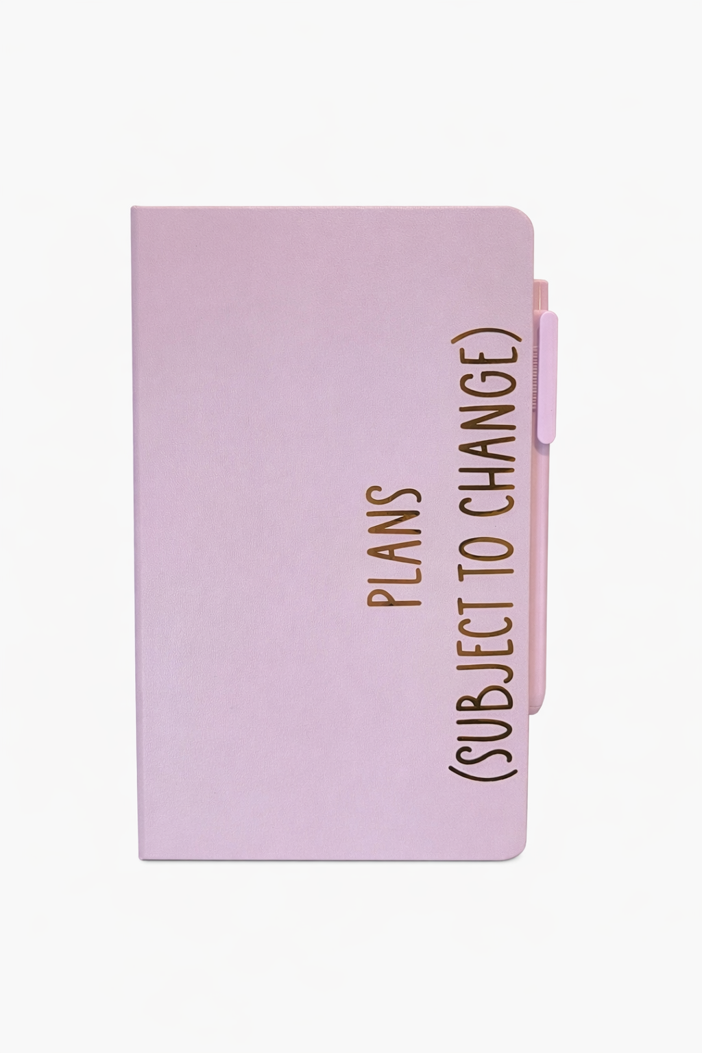 Lilac notebook & pen