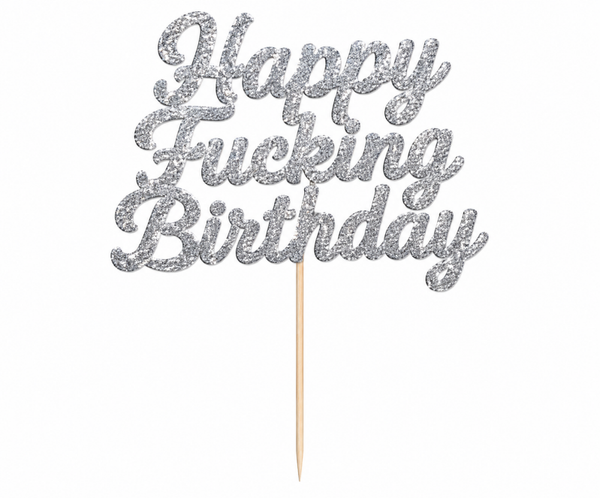 Sweary Cake Topper