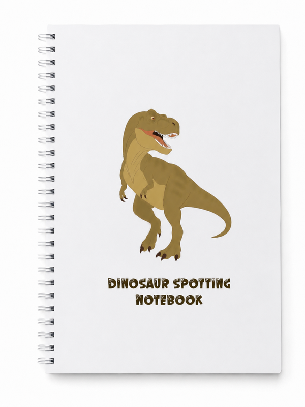 Dinosaur notebook