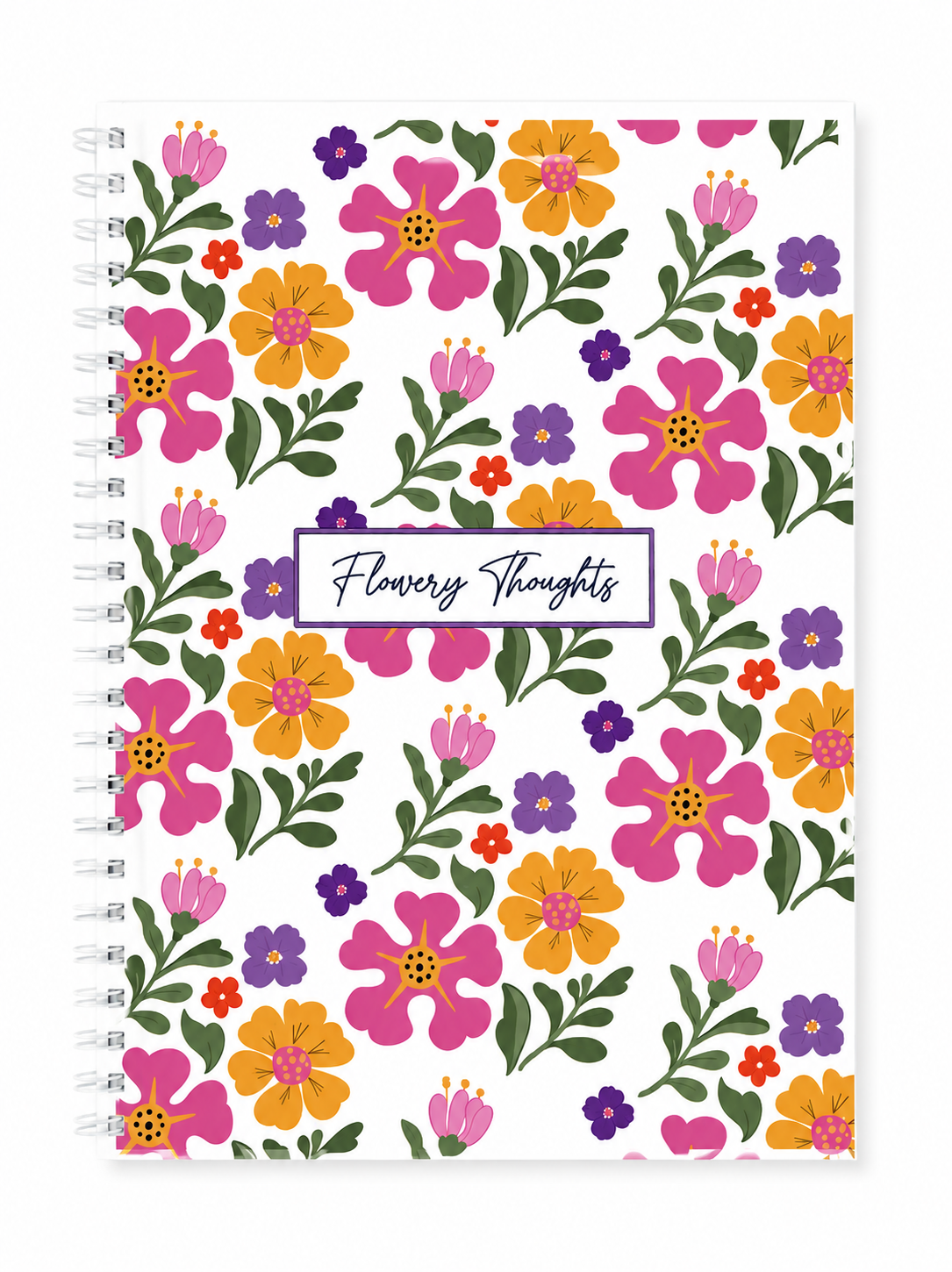 Flowery Thoughts Notebook
