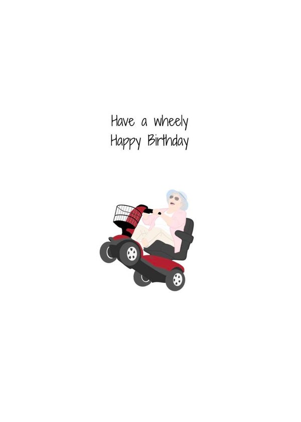 Wheely Happy Birthday
