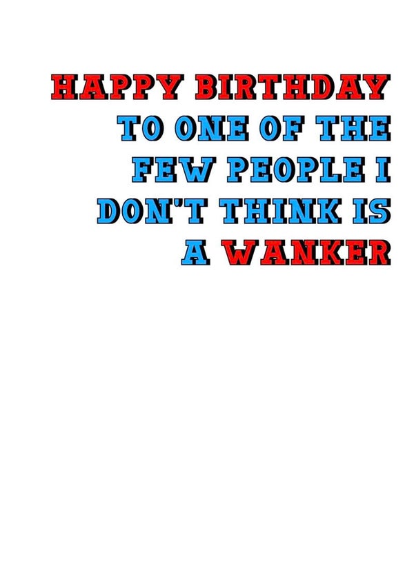 Wanker