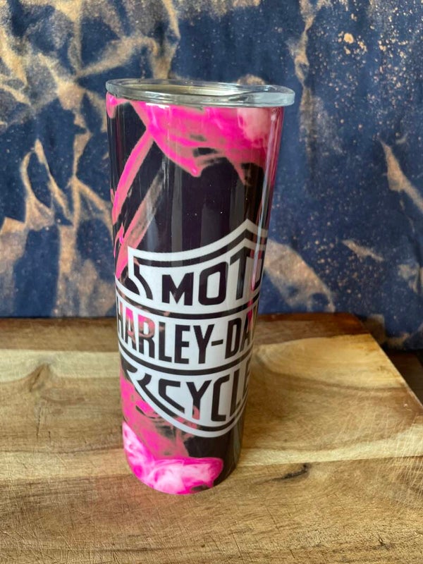 Pink Harley Cup