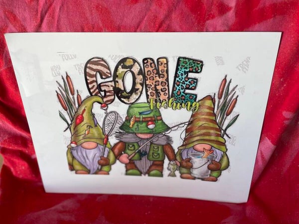Gnomes-Gone 8x10 metal Print