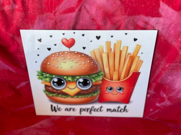 Perfect Match 8x10 metal Print
