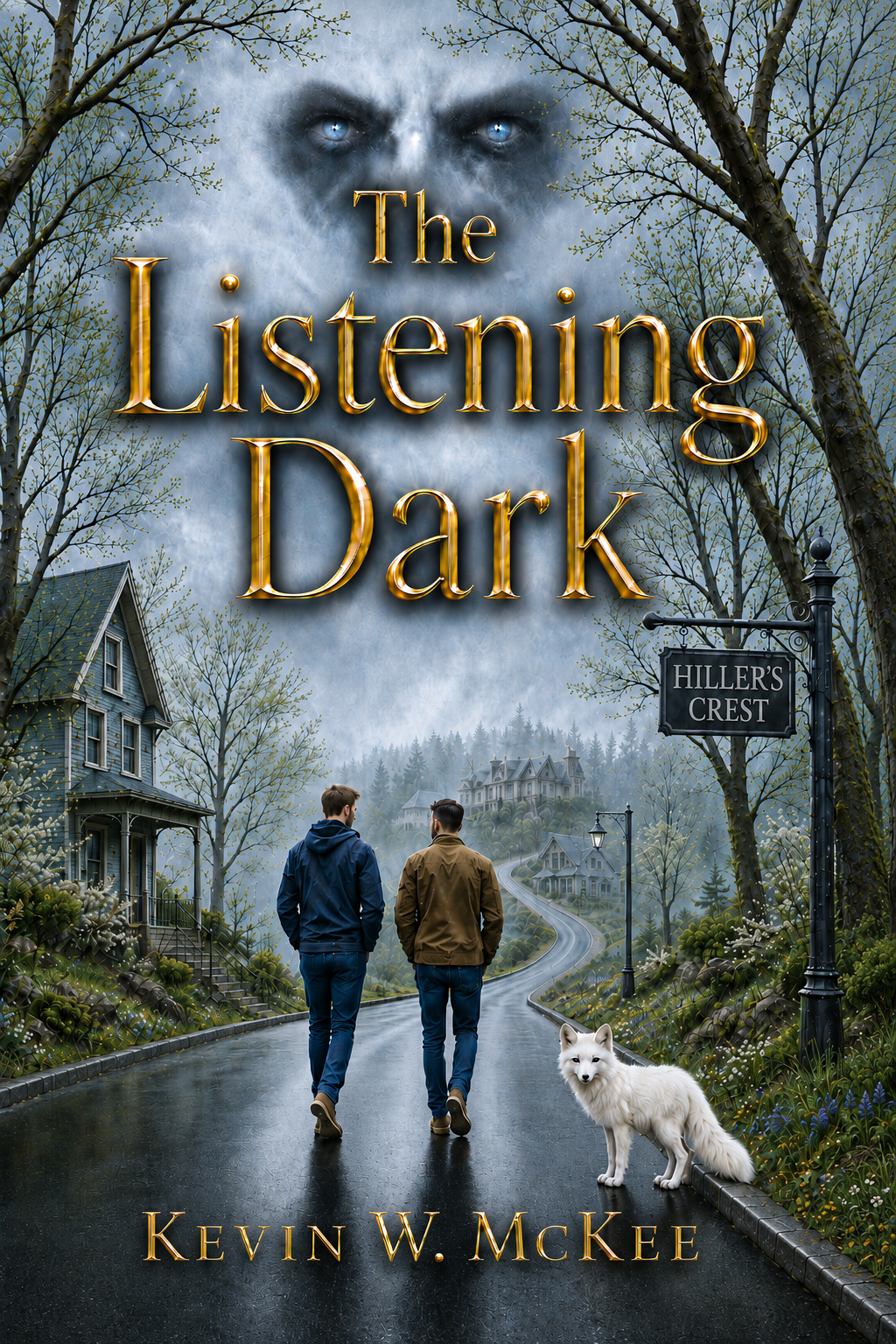 Cover of The Listening Dark