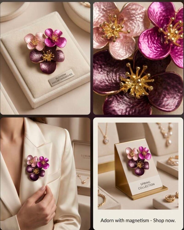 Magneetbroche Winter collection 2026