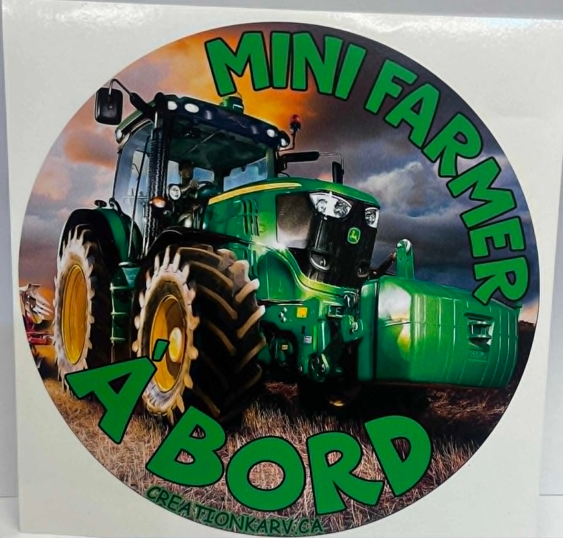 Mini farmer à bord