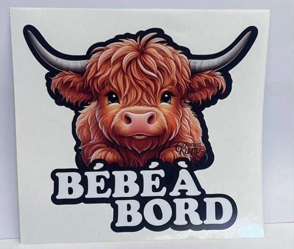 Bébé à bord (highland)