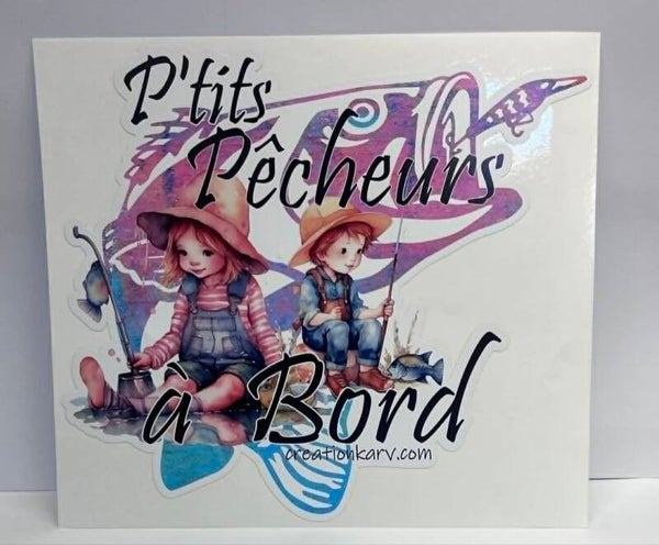 Petits pêcheurs à bord