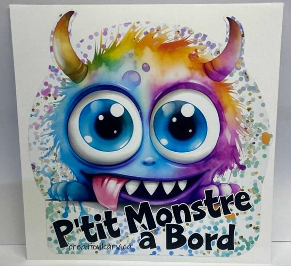 P'tit monstre à bord