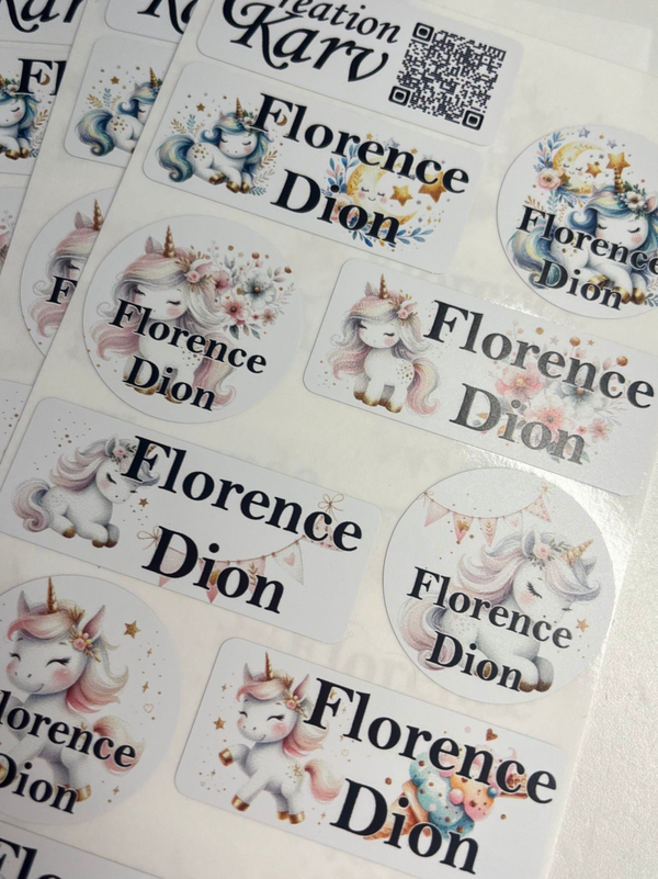 Licorne Pastel