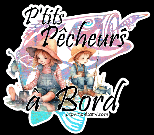 petits pêcheurs à bord