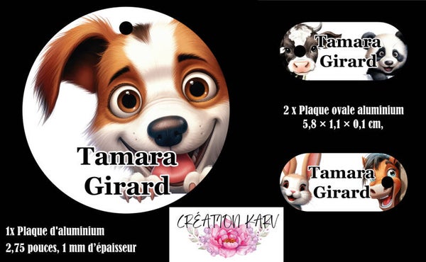 Tête animaux rigolo