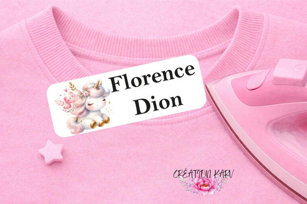 Licorne pastel
