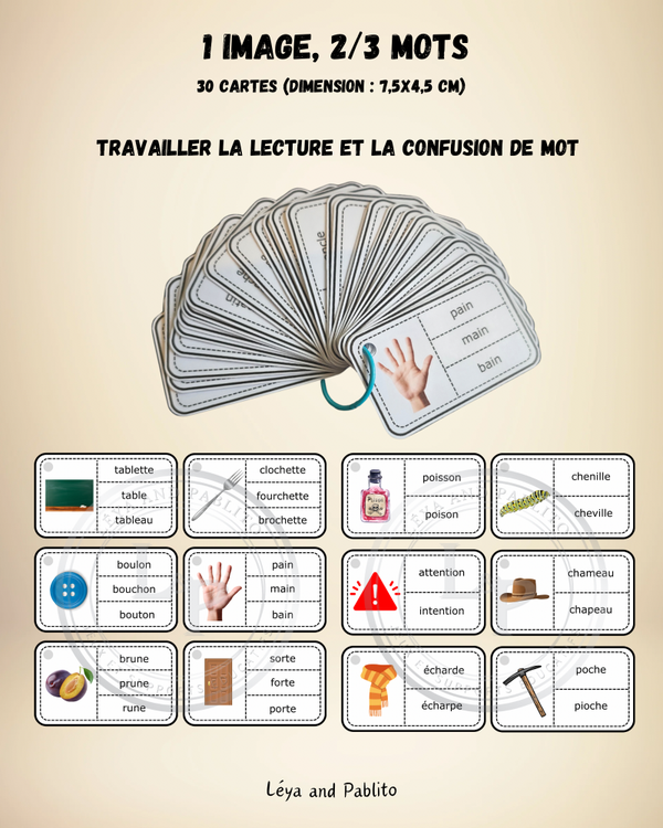 1 image, 2/3 mots