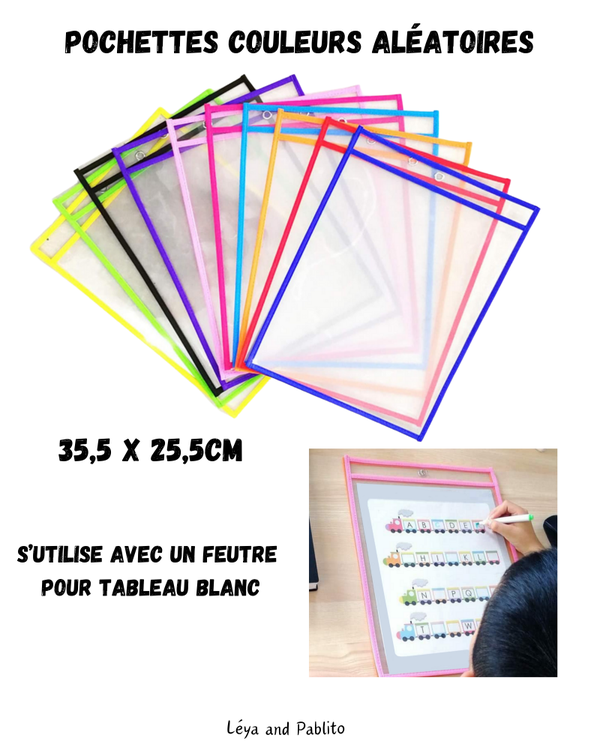 Pochette effaçable