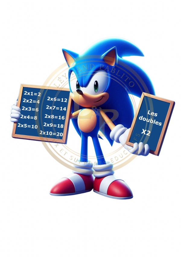 Les doubles SONIC bleu