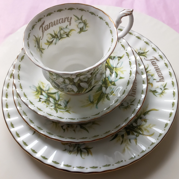 Flower of the Month Snowdrops January Ontbijt Set