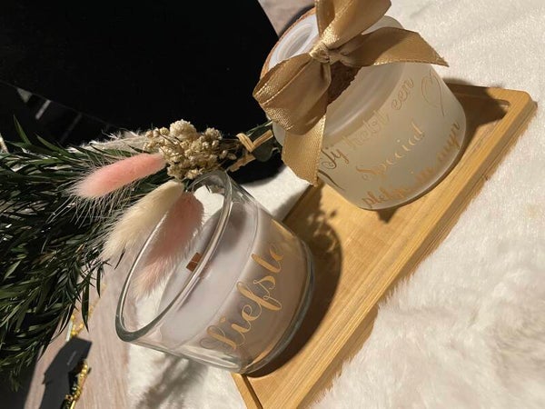 Geschenk geurdispenser + kaars