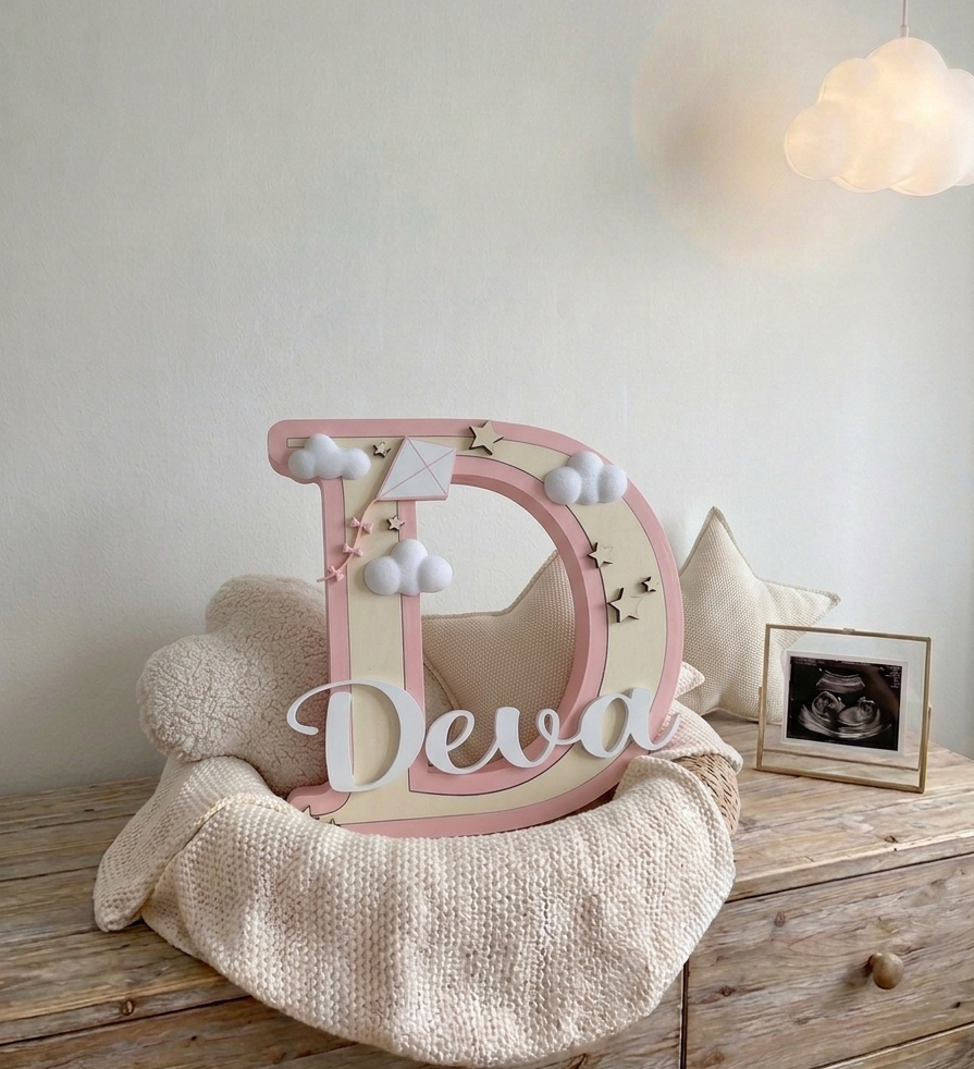 Lettera combo legno pla