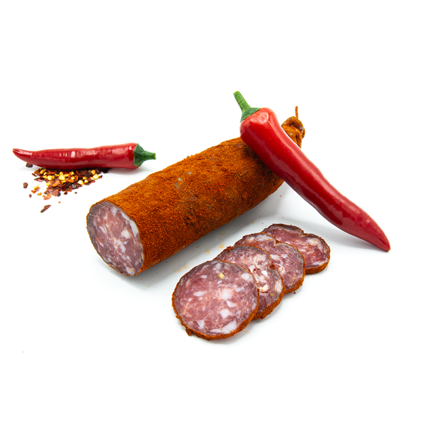 Franse worst met zoete paprika