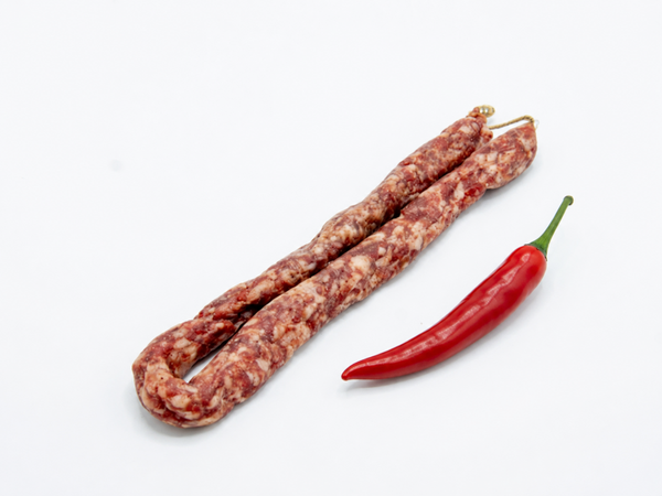 Droge worst peper