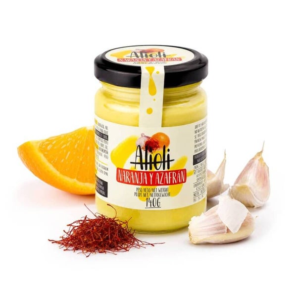 Alioli met Sinaasappel en saffraan