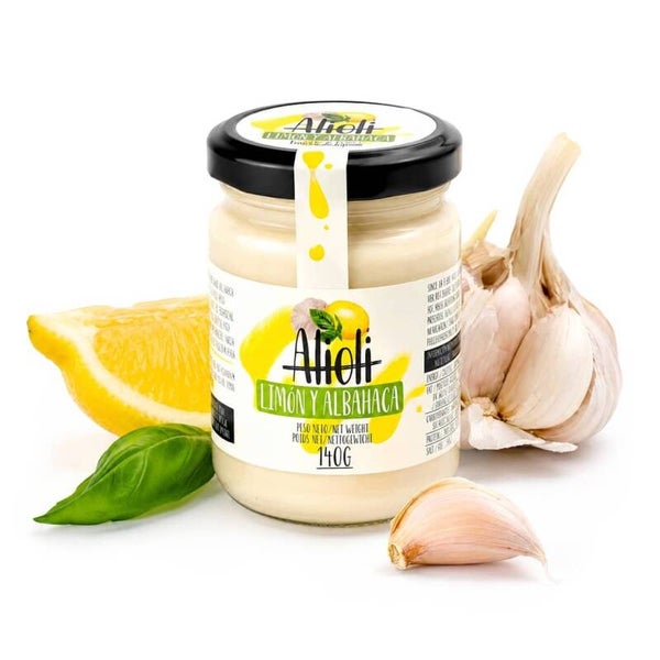 Alioli met Citroen en basilicum