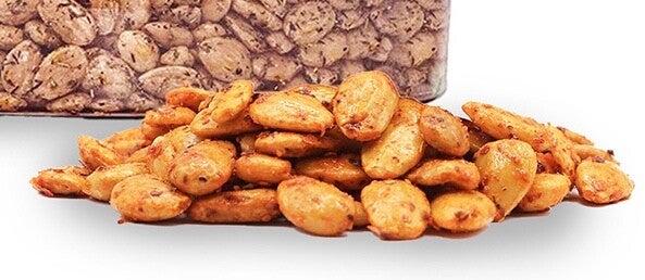 Amandelen met paprika