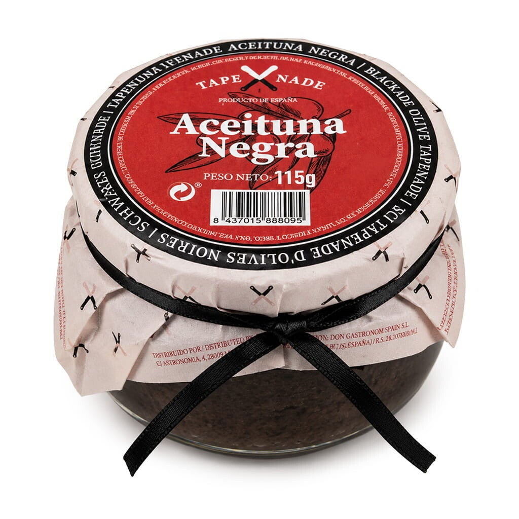 Zwarte olijven tapenade