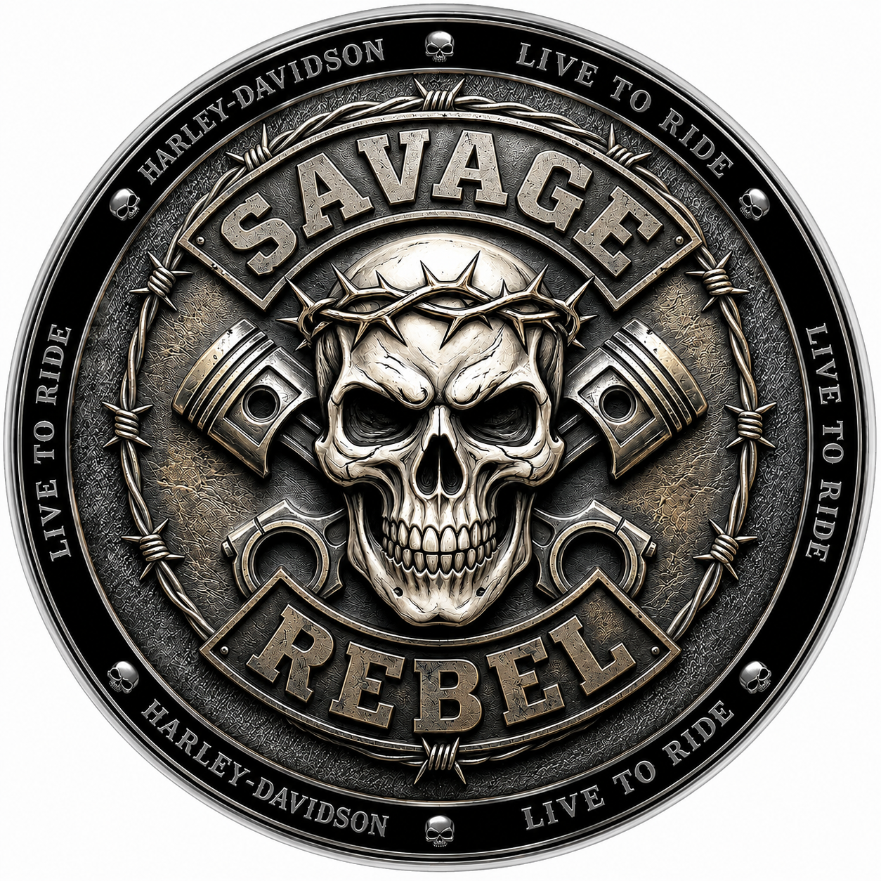 Texture Sticker voor Air Cleaner Cover / Derby Cover 007