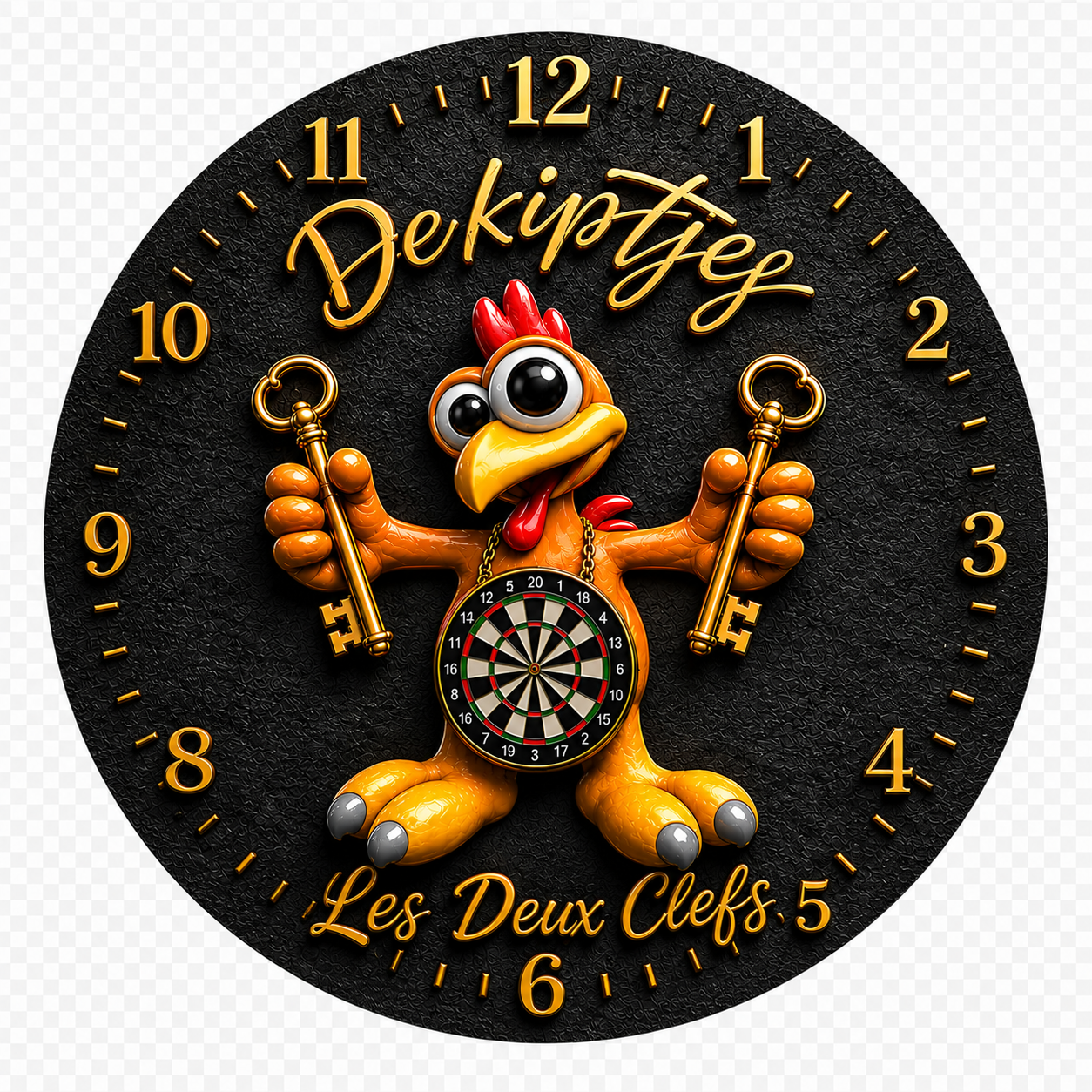 Custom Print Clock – Gepersonaliseerde Wandklok