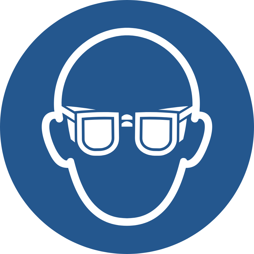 ISO 7010 M004 – Oogbescherming verplicht Sticker