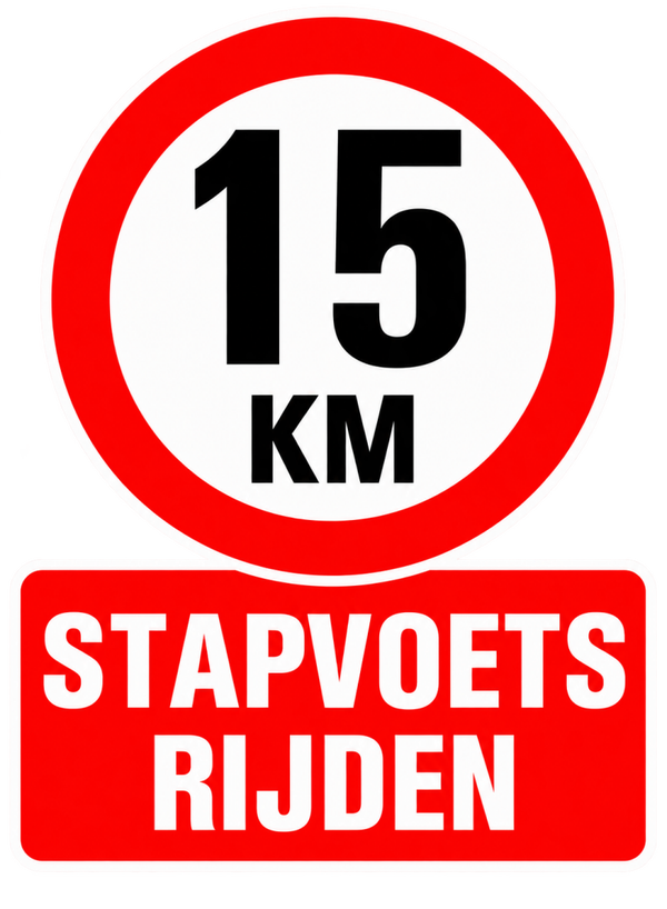 Snelheidstickers - 15KM - S004