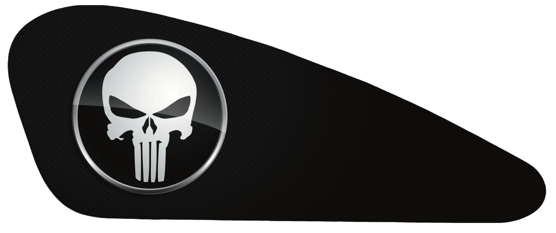 Set Motorcycle Fueltank Side Decals L&R Punisher