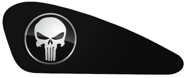 Set Motorcycle Fueltank Side Decals L&R Punisher