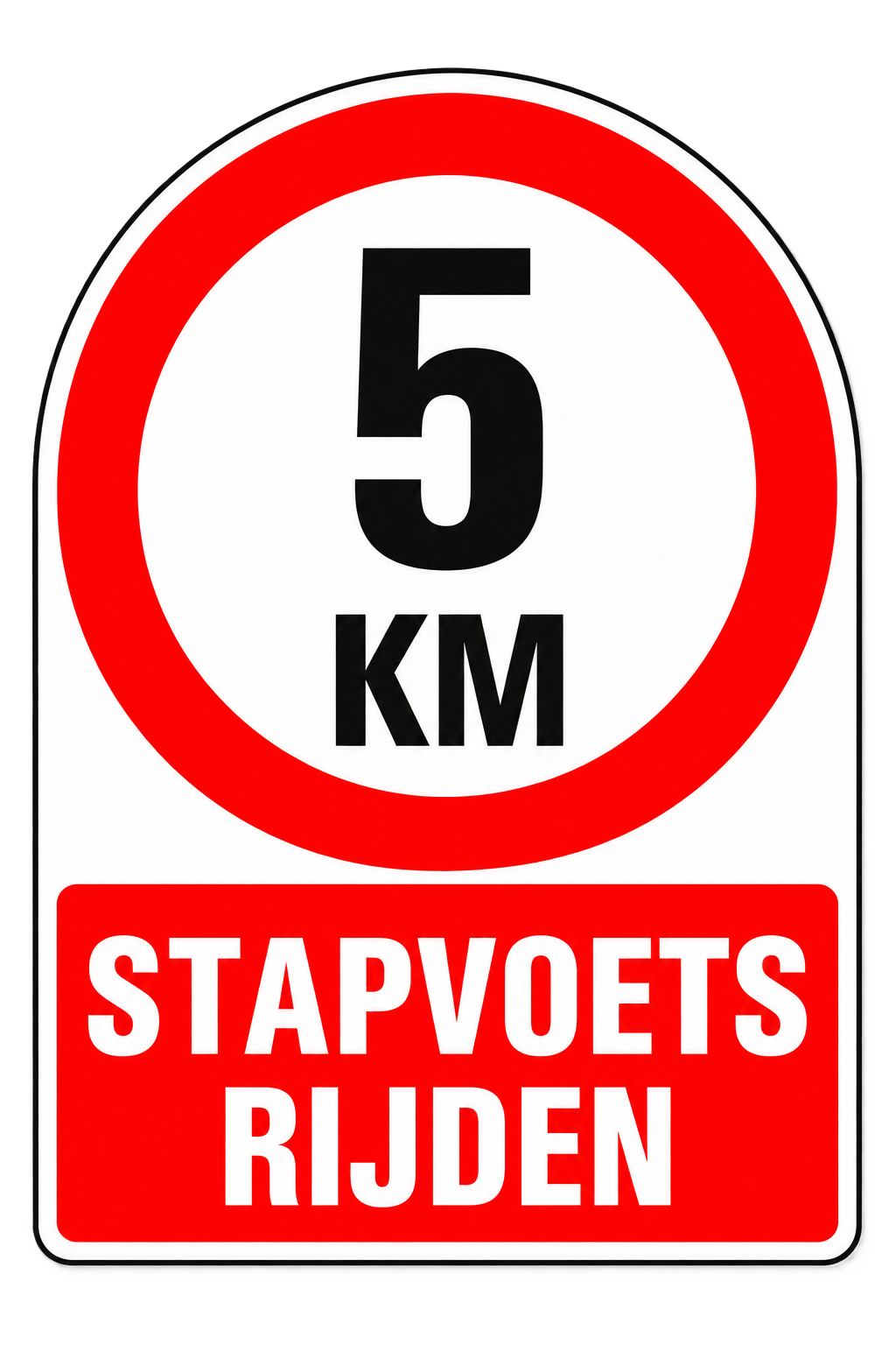 Snelheidstickers - 5KM - S005