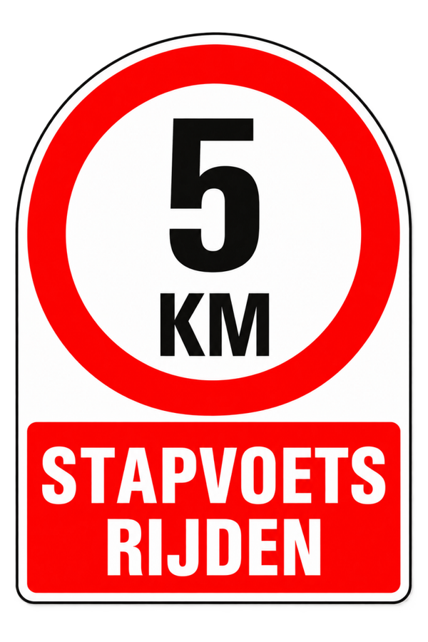 Snelheidstickers - 5KM - S005