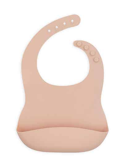 Silicone Bib / Slabbetje - Pale Pink - Jollein