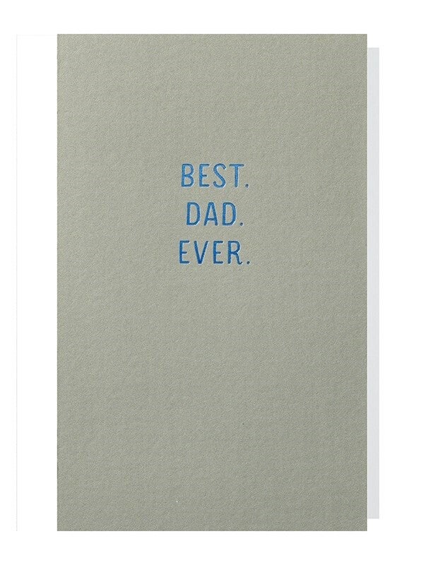 Wenskaart - Best Dad Ever - Papette