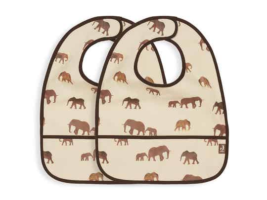 Slabbetje Waterproof - 2-pack Savannah - Jollein
