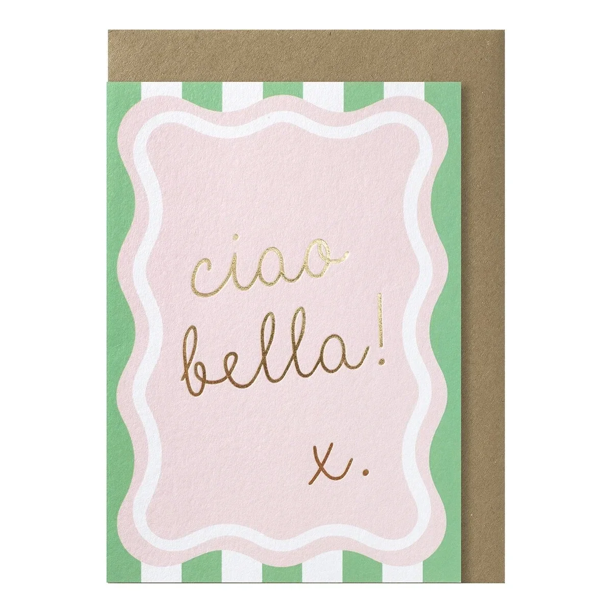 Wenskaart - Ciao Bella! - Papette